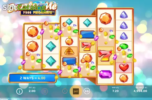 Скрин4. Dazzle Me Megaways слот