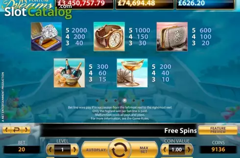 Скрин5. Mega fortune dreams слот