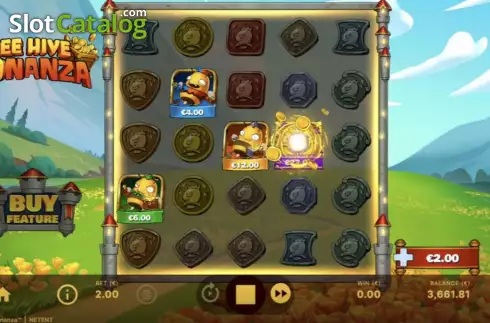 Скрин3. Bee Hive Bonanza слот