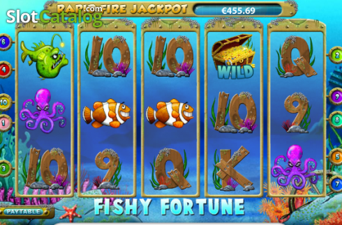 Скрин4. Fishy Fortune слот