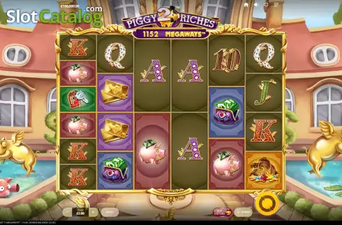 Скрин2. Piggy Riches 2 Megaways слот