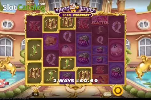 Скрин3. Piggy Riches 2 Megaways слот