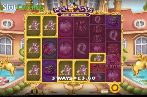 Скрин4. Piggy Riches 2 Megaways слот