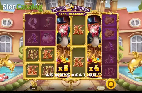 Скрин7. Piggy Riches 2 Megaways слот