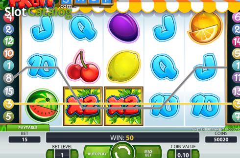 Скрин3. Fruit Shop (NetEnt) слот