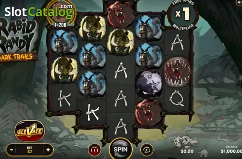Скрин2. Rabid Randy Dark Trails слот