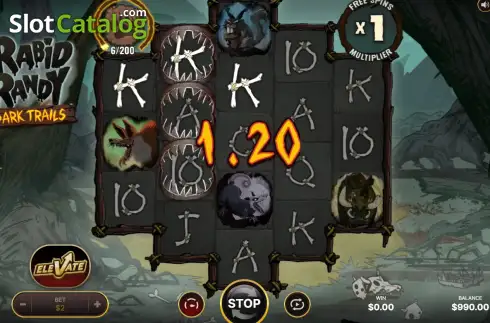 Скрин3. Rabid Randy Dark Trails слот