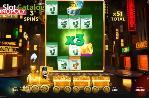 Скрин3. Monopoly Money Line слот
