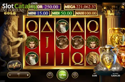 Скрин2. Divine Fortune Gold слот