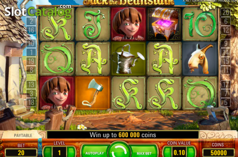 Скрин2. Jack and the Beanstalk (NetEnt) слот