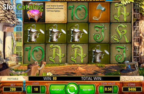 Скрин3. Jack and the Beanstalk (NetEnt) слот