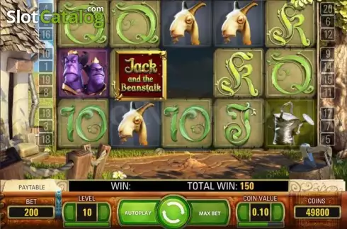 Скрин5. Jack and the Beanstalk (NetEnt) слот