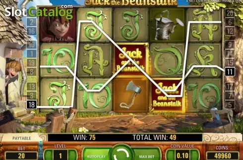 Скрин6. Jack and the Beanstalk (NetEnt) слот