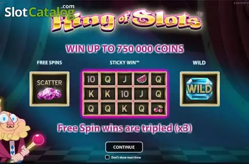Скрин8. King of Slots слот