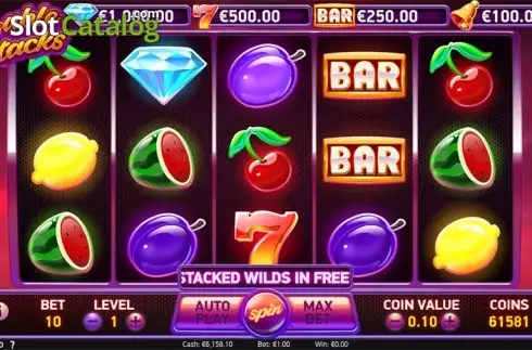 Скрин2. Double Stacks слот