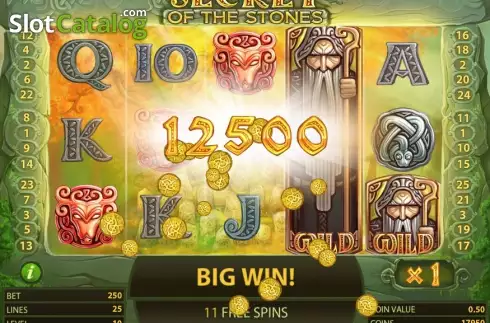 Скрин4. Secret of the Stones слот