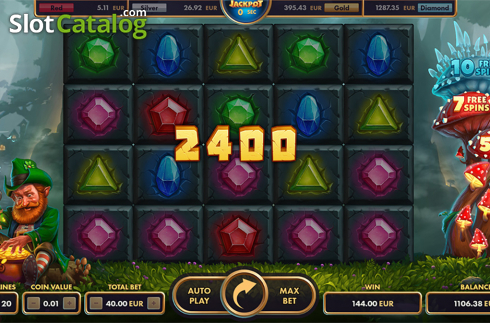 Скрин7. Clover Stones слот
