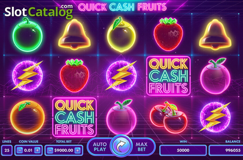 Скрин2. Quick Cash Fruits слот