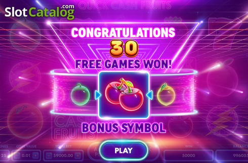 Скрин3. Quick Cash Fruits слот