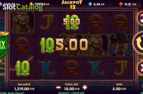 Скрин3. Book of Nile Magic Choice слот