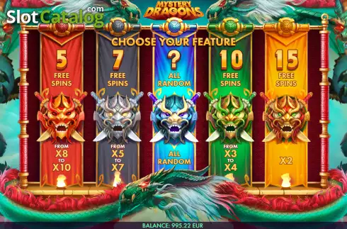 Скрин5. Mystery Dragons слот