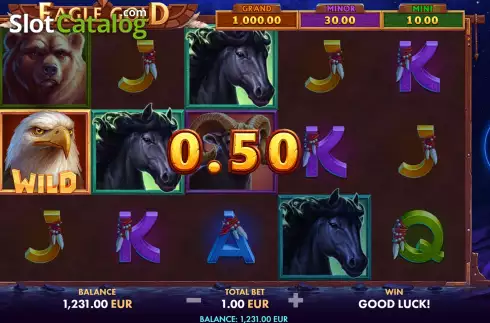 Скрин3. Eagle Gold (NetGame) слот