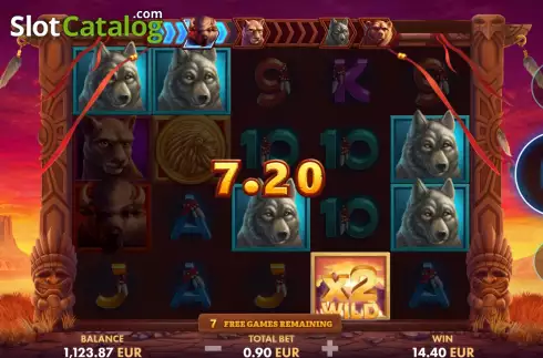 Скрин5. Wild Buffalo Fortune Wheel слот
