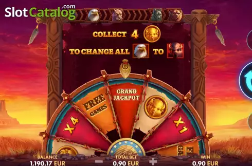 Скрин8. Wild Buffalo Fortune Wheel слот
