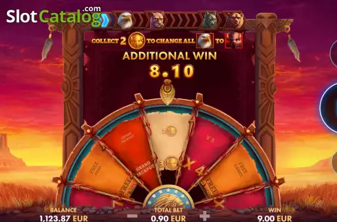 Скрин9. Wild Buffalo Fortune Wheel слот