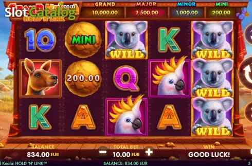 Скрин2. Grand Koala слот