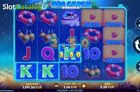 Скрин3. Big Catch Bonanza слот