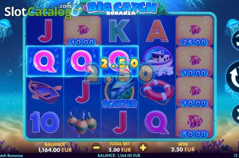 Скрин4. Big Catch Bonanza слот