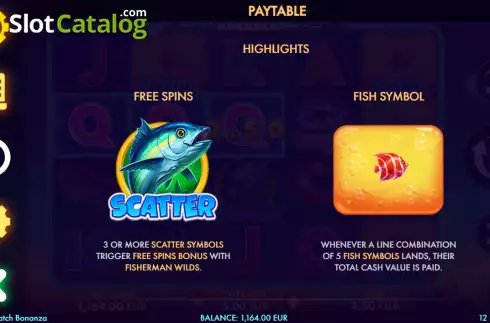 Скрин5. Big Catch Bonanza слот