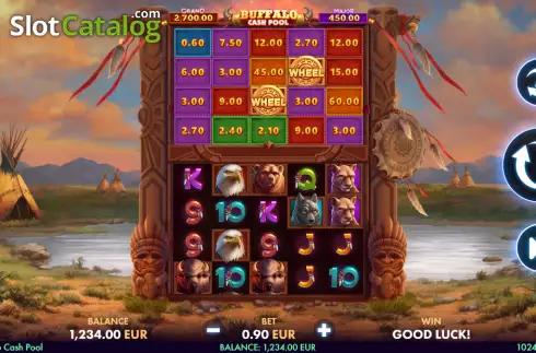 Скрин3. Buffalo Cash Pool слот