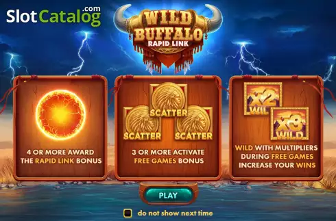 Скрин2. Wild Buffalo: Rapid Link слот