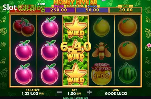 Скрин3. Money Hive 50 слот