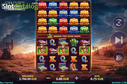Скрин2. Black Bullion Cash Pool слот