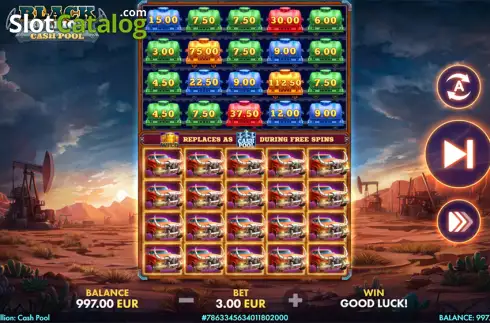 Скрин3. Black Bullion Cash Pool слот