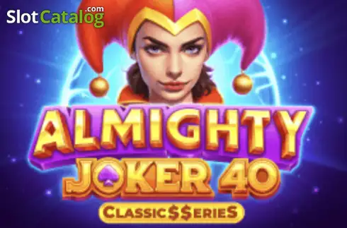Almighty Joker 40 логотип Almighty Joker 40 логотип