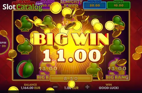 Скрин3. Almighty Joker: Big Bang слот
