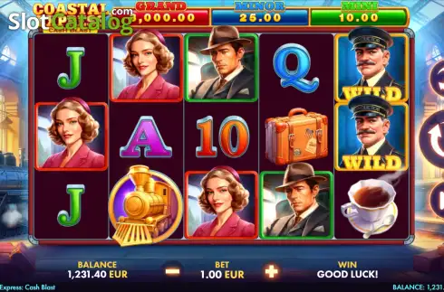 Скрин2. Coastal Express: Cash Blast слот
