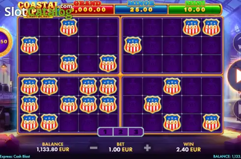 Скрин3. Coastal Express: Cash Blast слот