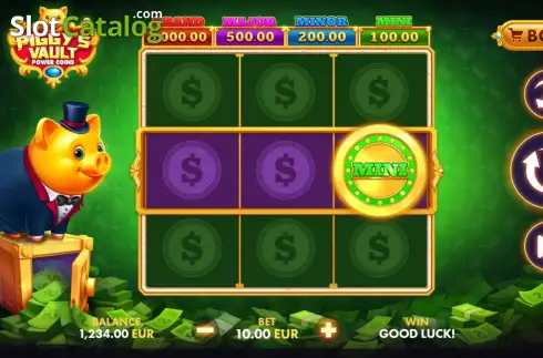 Скрин2. Piggy's Vault: Power Coins слот