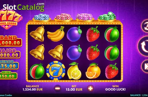 Скрин2. 7777: Bonus Combo слот