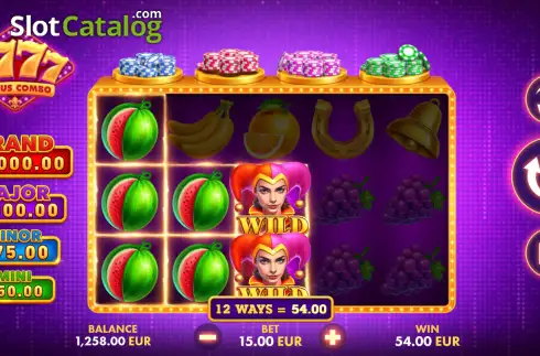 Скрин3. 7777: Bonus Combo слот