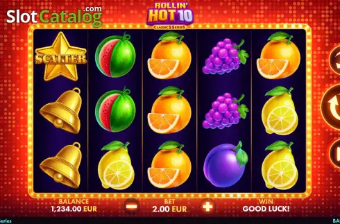 Скрин2. Rollin' Hot 10: Classic Series слот