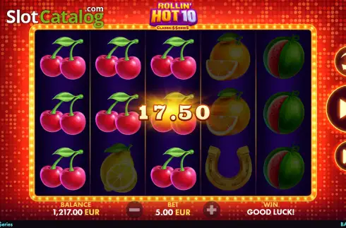 Скрин3. Rollin' Hot 10: Classic Series слот