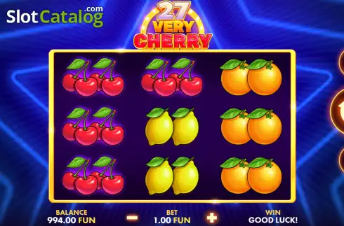 Скрин2. 27 Very Cherry - Classic Series слот