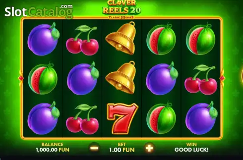 Скрин2. Clover Reels 20: Classics Series слот