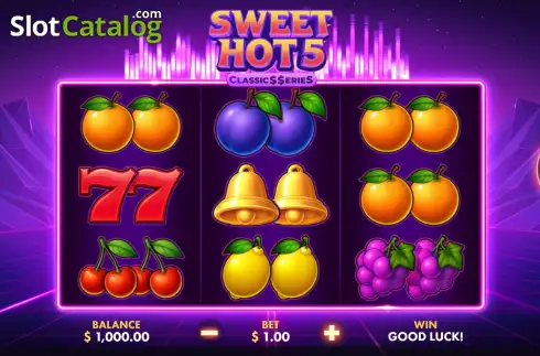 Скрин2. Sweet Hot 5: Classics Series слот